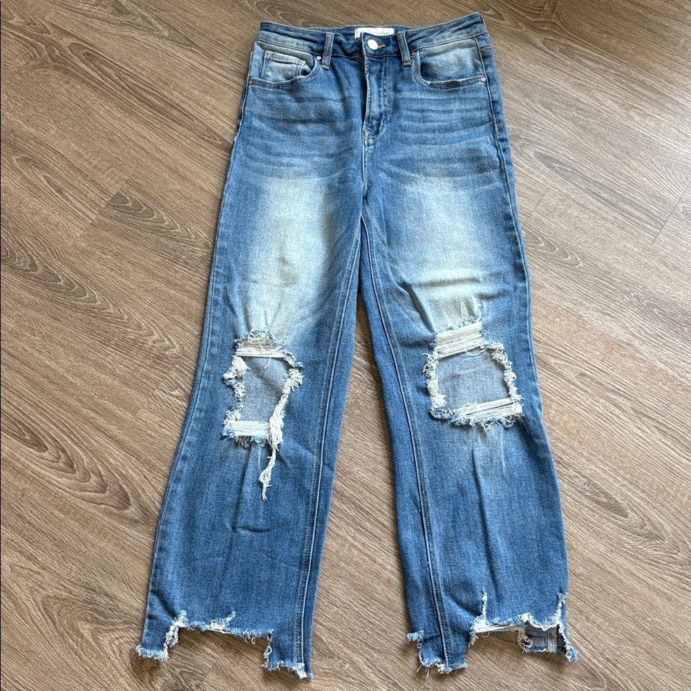 Risen Jean Boyfriend Bootcut